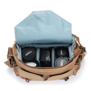 Coffee Canvas Camera Bag Outdoor Camera Bags..