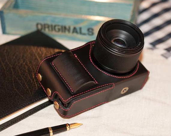 Sigma Cameras Case , Sigma Dp1m / Dp2m / Dp3m Cameras Case, Black Leather Half Sleeve, Sigma Camera Special Case,camera Bed