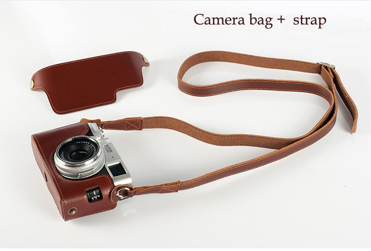 Fuji Cameras Case , Fuji X100 / X100s Cameras Case, Leather Case, Fuji